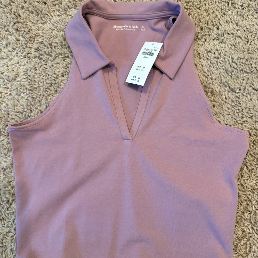 Abercrombie & Fitch Women's Lavender Tank Top